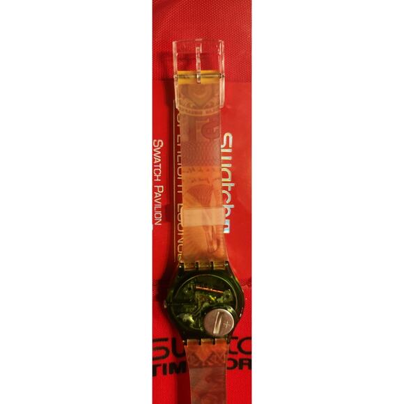 Swatch watch FRANCO GG110 1991 Standard Gents New old stock - Picture 8 of 9